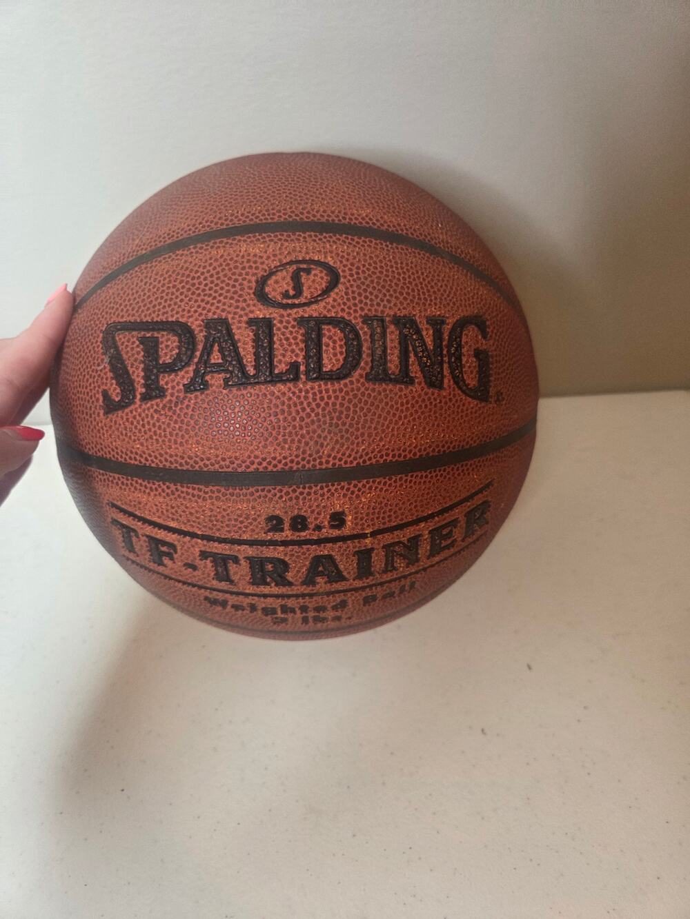 Spalding TF‑Trainer 26.5 Weighted Basketball 3 lb Training Practice Ball